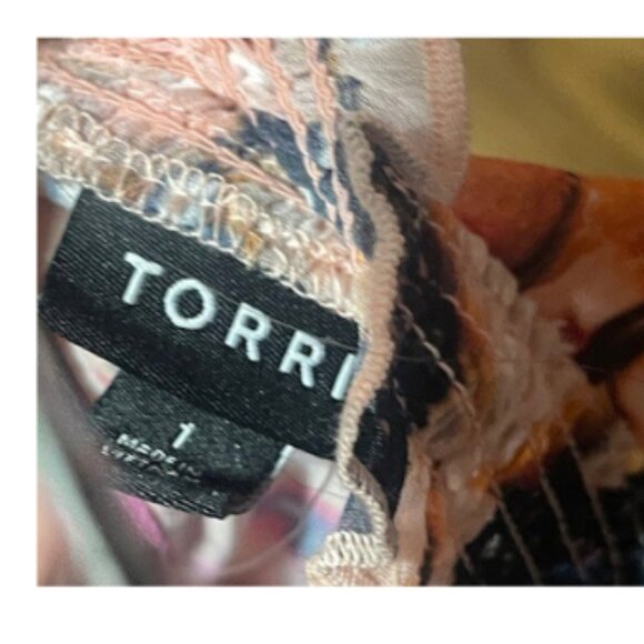 Torrid midi clipdot mock neck dress size 1X - Picture 3 of 3